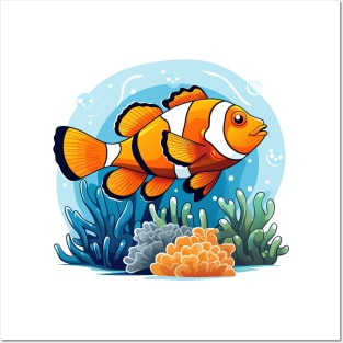 Clownfish Posters and Art